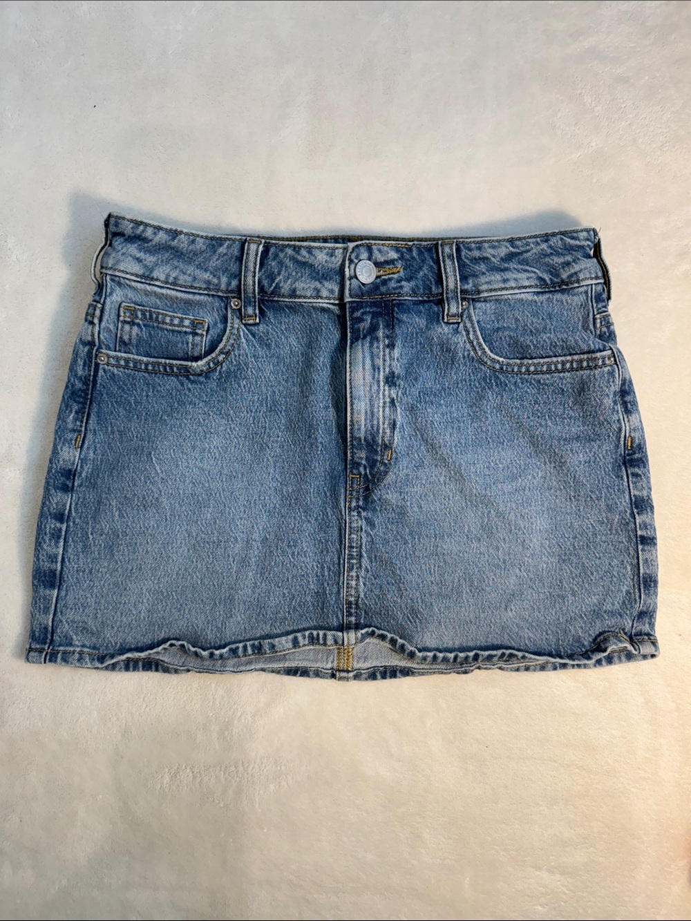 Pacsun blue denim miniskirt. 27.